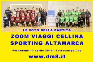 TuttoCampoCup calcio 5 Pordenone 13apr18