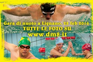 Gara nuoto Lignano 28 febbraio 2016