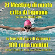 XI Meeting Lignano 2016 - 100 rana uomini