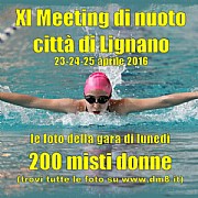 XI Meeting Lignano 2016 - 200 misti donne