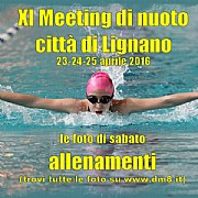 XI Meeting Lignano 2016 allenamenti di sabato