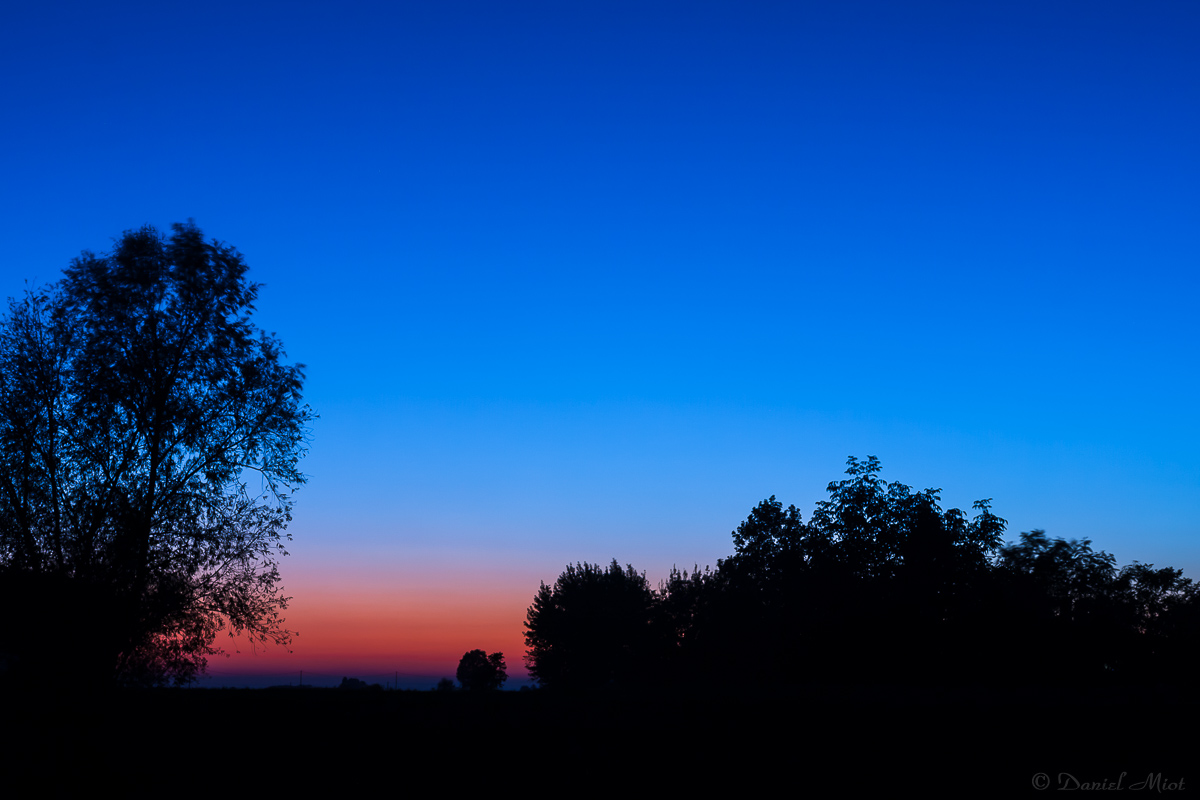 Portogruaro: il Lemene, i Mulini e altri scorci caratteristici : Sfumature_di_blu_al_tramonto